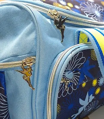 Tinkerbell Disney Duffle Dance Gym Carry-on Large Bag Blue  • $28