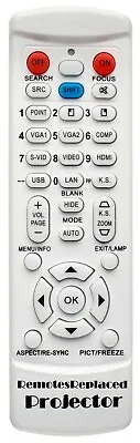 Compatible Replacement Remote Control For The Iomega SCREENPLAY-MX2HD Projector • £19.99
