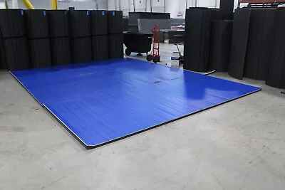 14' X 17' X 1 7/0  Dollamur Flexi-Roll MMA Wrestling Mat READ DESCRIPTION #350 • $1429.35