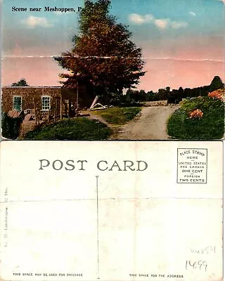 Meshoppen PA Scene Home Postcard Unused (44854) • $7.49