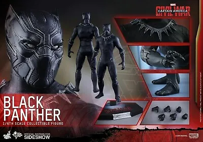 Hot Toys MMS363 Marvel Captain America Civil War Black Panther 1/6th Scale • $499