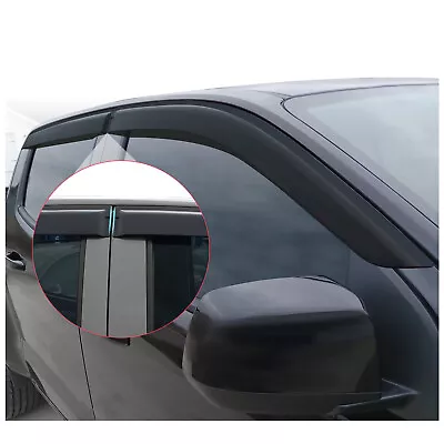 4PCS Weather Shields Weathershields Window Visors For Holden Colorado 2012-2020 • $51.69