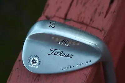 Titleist SM4 Vokey Design Spin Milled 52/12 Gap Approach Wedge • $60