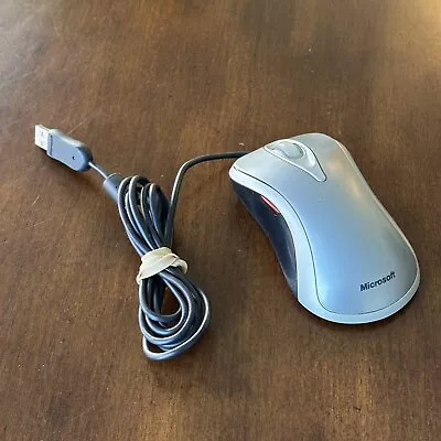 ⭐ Microsoft Comfort Optical Mouse 3000 Model 1043 X812481-001 Wired USB ⭐ • $12.99