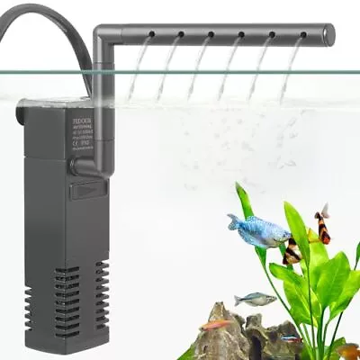Submersible Aquarium Internal Filter Filter With Water Pump For Fish Tank Up... • $19.18