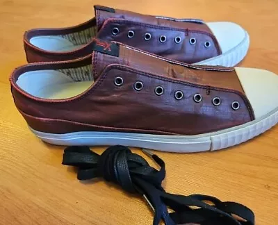 John Varvatos Vulcanized Bootleg Sneakers W/ Laces 11 DISPLAY MODEL  • $49.95