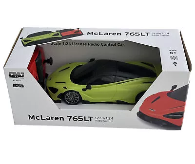 CMJ RC Cars Mclaren 765LT Remote Control Car- Scale 1:24 With LED Headlights- • £17.95