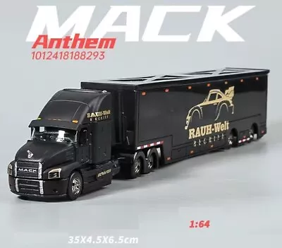 ZD Maisto 1:64 Black Mack Anthem RWB Delivery Truck Model Diecast Metal Car BN • $42.99