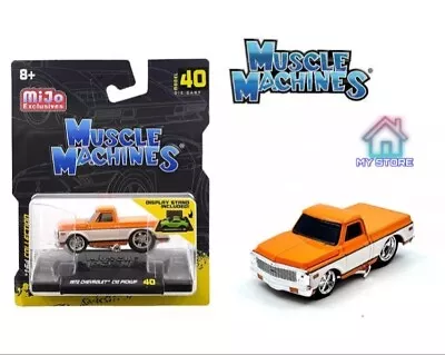 Muscle Machines 1:64 1972 Chevrolet C-10 Truck Limited Edit – PRE ORDERRead!!!! • $17.99