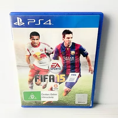 FIFA 15 - PS4 - Tested & Working - Free Postage • $4.88