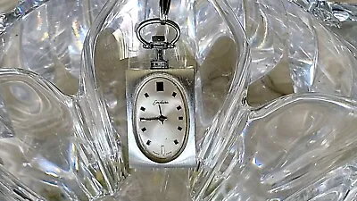 Vintage Endura  Aluminum Manual Wind Pendant Watch And Necklace (820) • $29