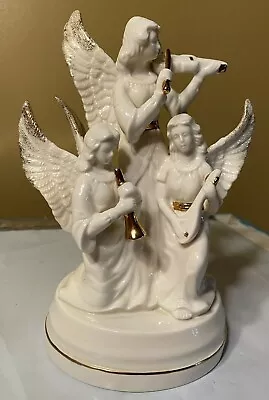 Distinctively Lefton 2000 CFC13237 Music Box - 3 Angels Playing  • $28.95