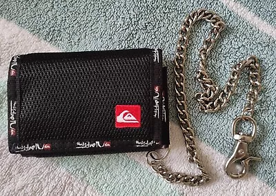 Quiksilver Surf Skate Wallet With Chain • £14.99