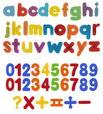 Magnetic Kids Learning Teaching Toy Letters & Numbers Fridge Magnets Alphabet • £3.45