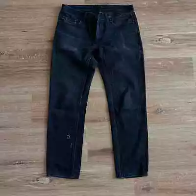 Mens Burberry Black Jeans Size 30/25S Skinny Denim • $44.99