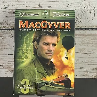 MacGyver - The Complete Third Season (DVD 2005 5-Disc Set Checkpoint) • $9.99