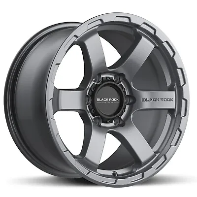 $1449 • Buy 17  Wheels For Toyota Hilux Black Rock Grip 17x9 6x139.7 Rims For Hilux N70 N80