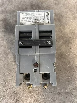 Milbank UQFP-150 150A 2-Pole Circuit Breaker GOOD CONDITION • $189.99