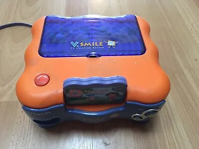 Vtech V.SMILE TV Learning System Console 4 Video Games & 1 Controllers Tested • $49