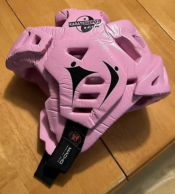 Martial Arts Sparring Warrior Macho Helmet Adult Large Pink • $20