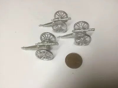 £5.49 • Buy ACW American Civil War / Waterloo 25mm/28mm Scale Wargames 3 X Canons Metal #1