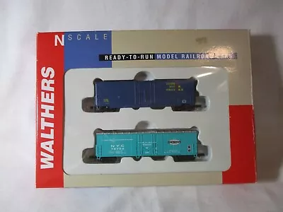 2 Pk Walthers. North American Smoothside Boxcars. N Scale. Brand New. • $26