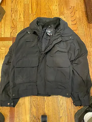 Spiewak Golden Fleece Thinsulate Fire Or Police Black Jacket Mens XL • $34.75