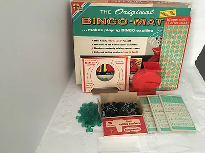 The Original Bingo-Matic Vintage Board Game By Transogram • $50