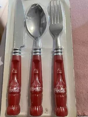 Coca Cola Cutlery Set • £2.20