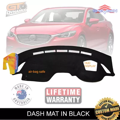 DASH MAT MAZDA 6 GJ With ACTIVE DISPLAY FEB/2015-2/2018 DM1383D In BLACK • $89.95