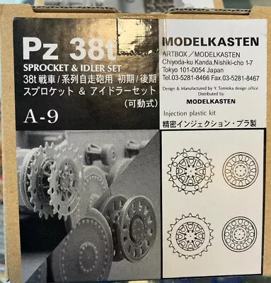 Modelkasten A-9 Pz 38t Sprocket And Idler Set  1/35 • $20