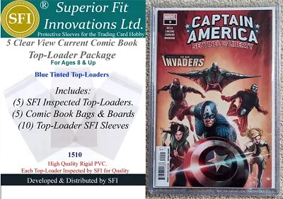 Current Comic Book Superior Fit Top-Loader Package (5) *1510* • $25.50