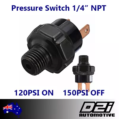 1/4  NPT Pressure Switch 120PSI -150PSI Compressor Switch Airbag Suspension • $25.99
