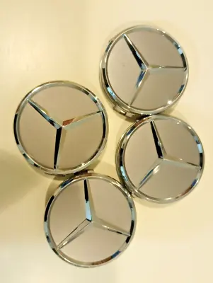 Mercedes-Benz Wheel Center Caps  Silver/Chrome- 75MM AMG WREATH SET OF 4 • $16.99