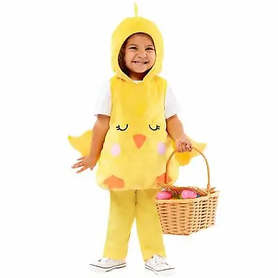 Kids Easter Chicken Baby Chick Book Day Farm Animal Fancy Dress Costume • £19.19