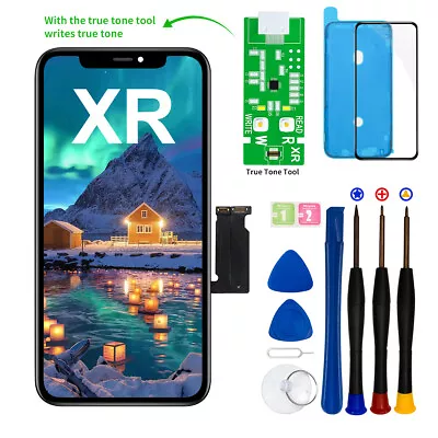 For IPhone XR LCD With True Tone Display Touch Screen Replacement Digitizer Lot • $29.99