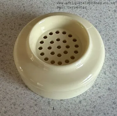 Perfect Genuine GPO Ivory Mouthpiece In Diakon For A 706 Telephone. • £9.95