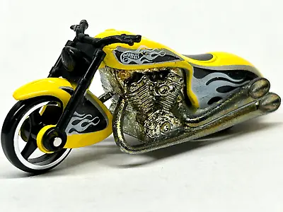 Hot Wheels SCORCHIN SCOOTER Motorcycle (Yellow) Mint/Loose • $2.99