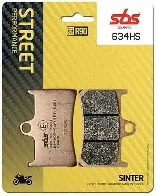 SBS Performance Sintered Front Brake Pad Set (671HS) Triumph 800 Tiger XRT 2018 • $54.69