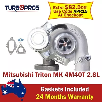 Upgrade Billet Turbo Charger For Mitsubishi Triton MK 4M40T 2.8L • $352.06