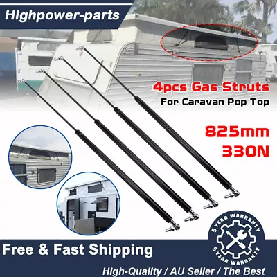 4x Gas Struts Fit For Caravan Pop Top 825mm X 330N Jayco Coromal Match 7645WI AU • $82.64