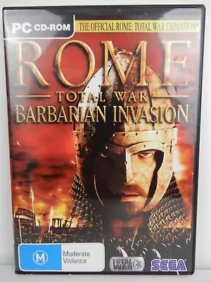 Rome Total War Barbarian Invasion (Expansion Disc) PC CD-ROM Used • $9.95