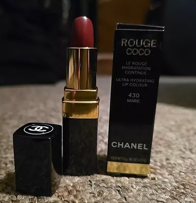 Chanel Rouge Coco Ultra Hydrating Lipstick 430 Marie. RRP £37 • £29.99