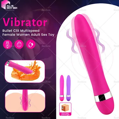 $15.99 • Buy Bullet Dildo Clit Massager G-Spot Vibrator Multispeed Female Women Adult Sex Toy
