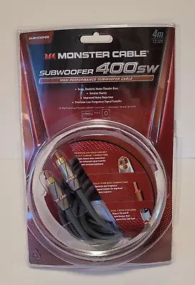 NEW Monster Cable Subwoofer 400SW High Performance 4m 13.12' • $39.99