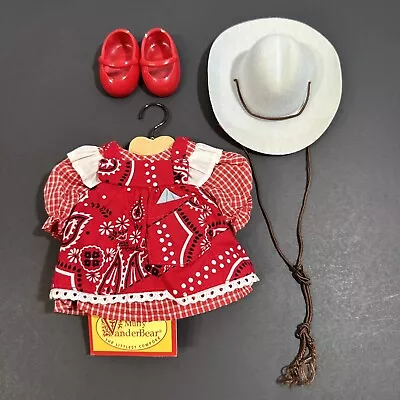 VanderBear Traveling Wild West Show - Miss Muffy Outfit - The Littlest Cowpoke • $8.95