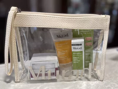 Murad Regimen Skin Care Travel MVP’s 3 Piece Travel Kit + Wristlet. Brand New. • $40.99