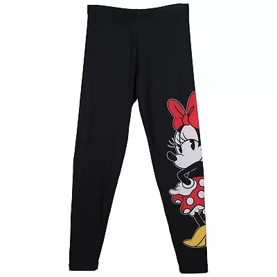 Disney Minnie Mouse Flirty Leggings Black • $31.98