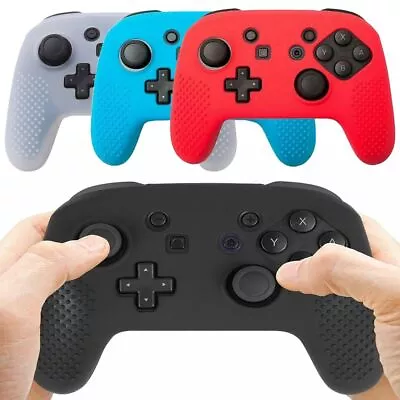 New Controller Grip Protective Silicone Skin Case Cover For Nintendo Switch Pro • $8.37