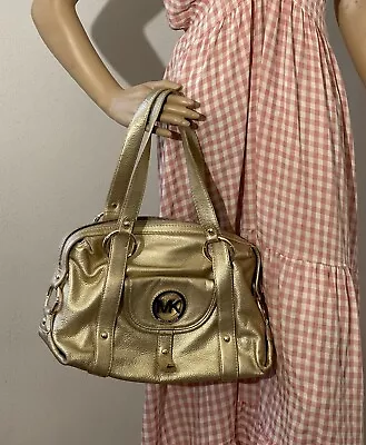 Michael Kors Rose Gold Colored Pebble Shoulder Handbag • $59.95